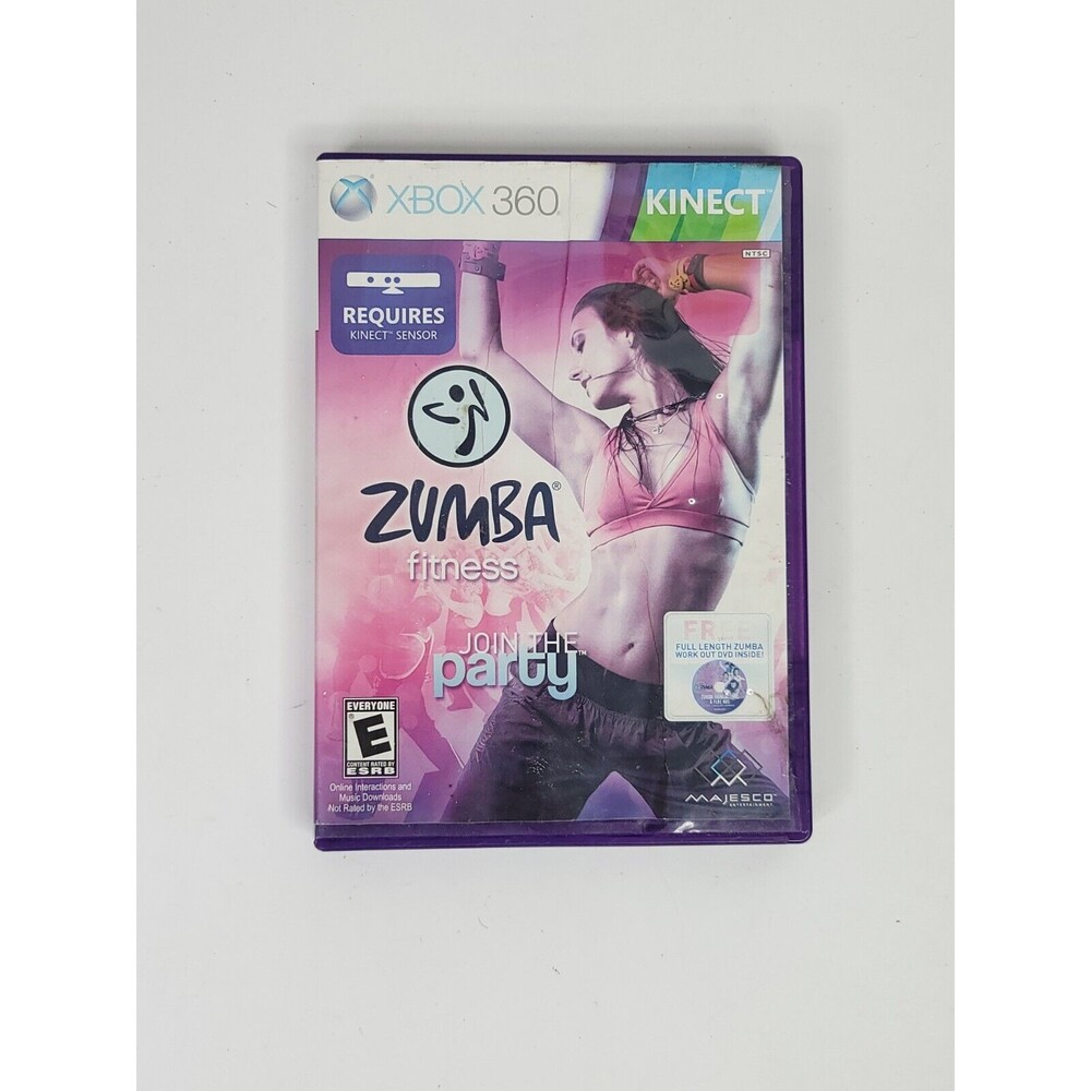 Zumba Fitness (Microsoft Xbox 360, 2010) Tested